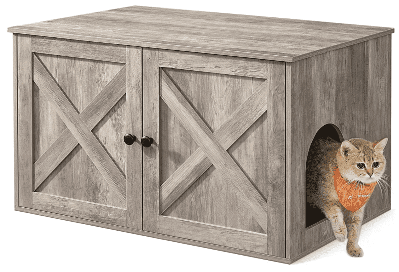 best litter boxes for maine coon cats, litter box furniture